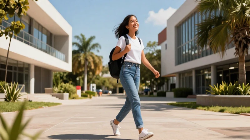 Estudiante mexicano ilumina campus universitario con esperanza