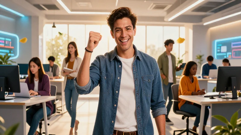 Joven mexicano ambicioso busca éxito académico