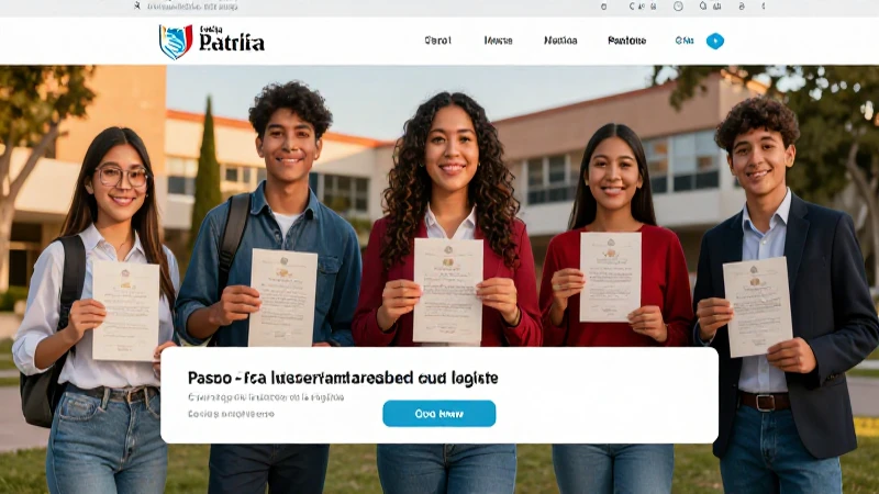 Registro en la Patria: Pasos y proceso