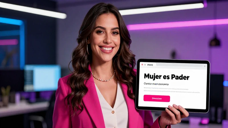 ¿Cómo me registro en Mujer es Poder?