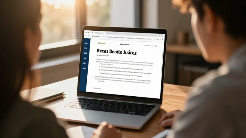Registra tus Becas Benito Juárez en línea