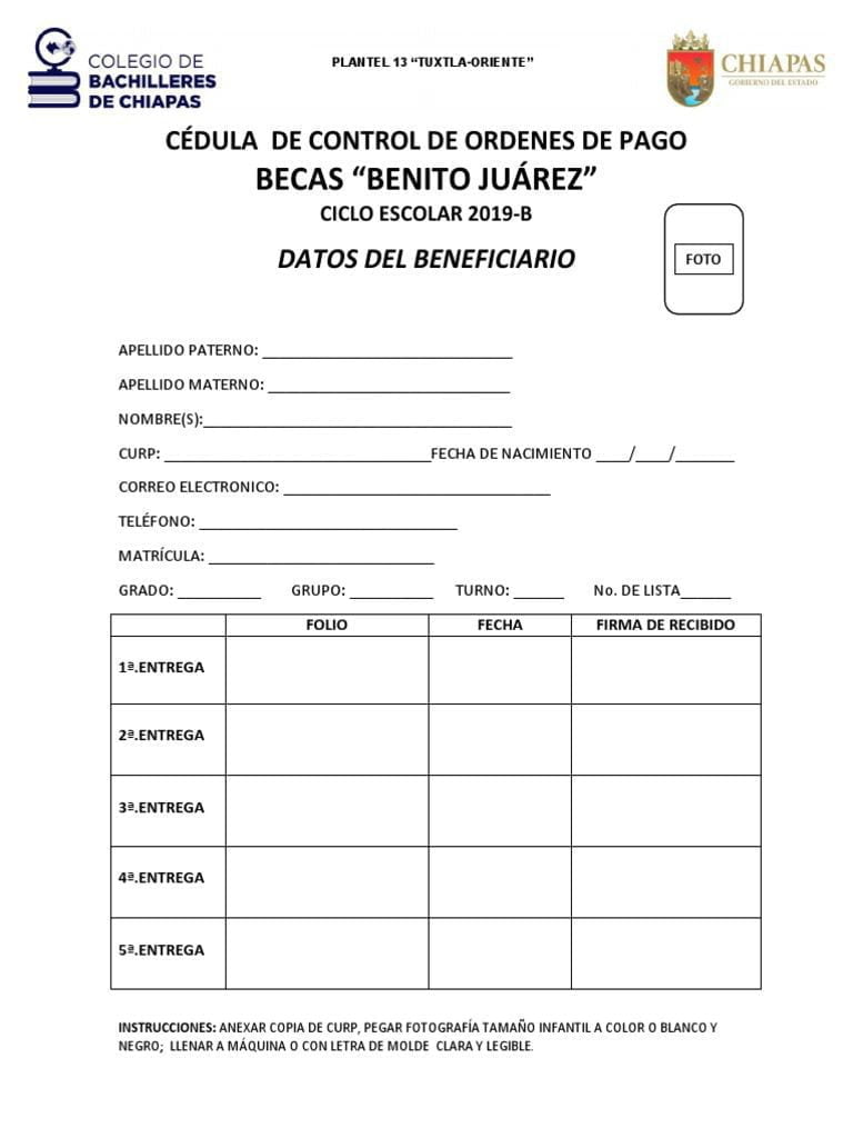 Registro en línea para la beca Benito Juárez: Guía para primaria