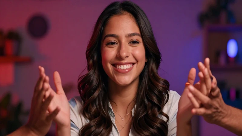 Mujer mexicana esperanzada con guía dramática