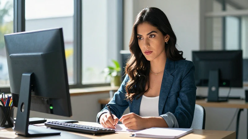 Joven mexicana estudia con determinación