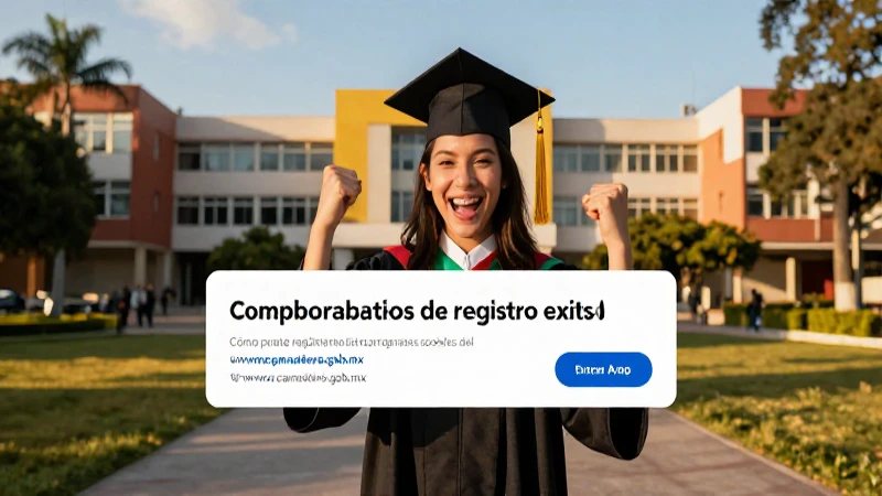 Registro y triunfo estudiantil