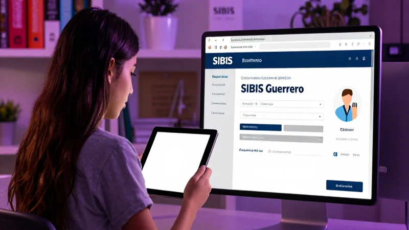 Verifica la cuenta para registrarte en SIBIS Guerrero