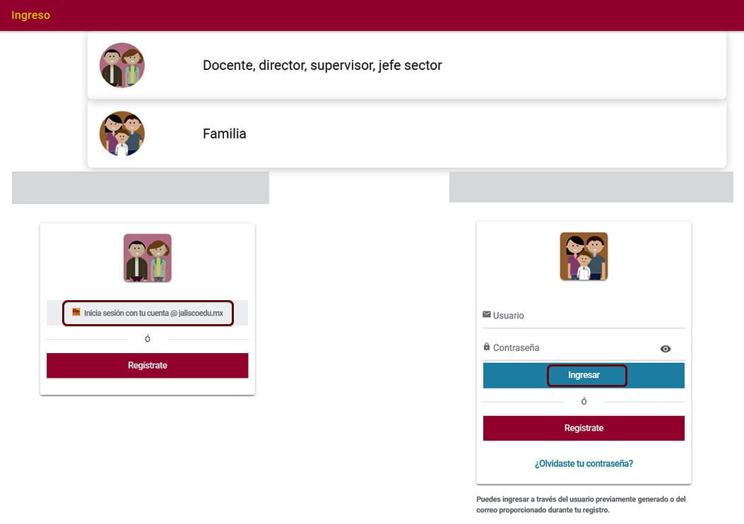 Registro fácil y rápido en el sitio web de MI SEJ Jalisco: paso a paso