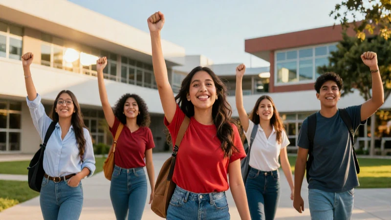 Estudiante mexicano triunfa en campus moderno