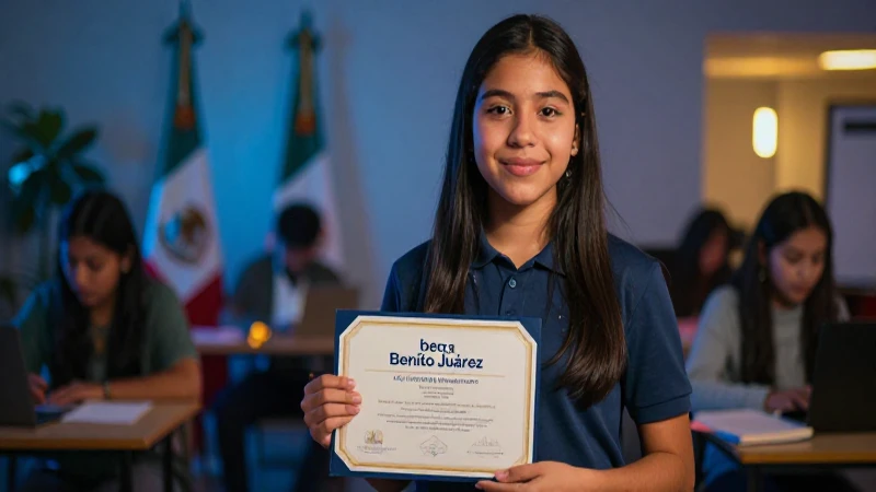 Beca Benito Juárez: proceso y resultados