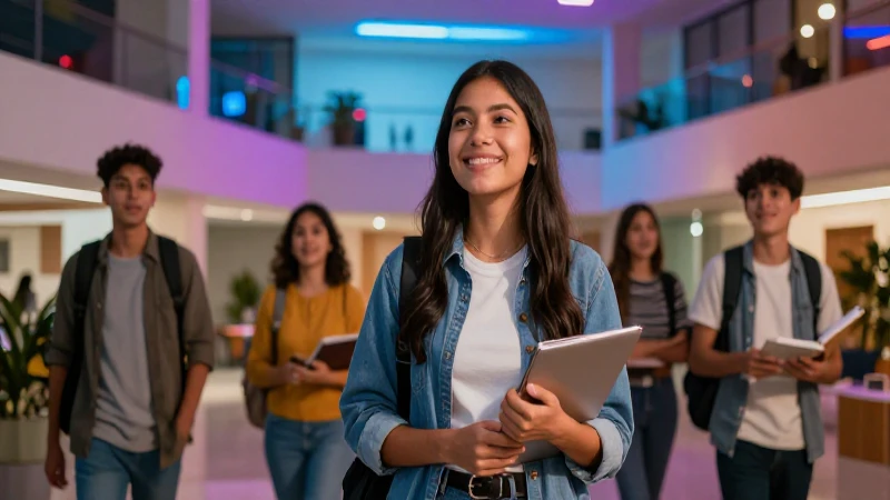 Jóvenes mexicanos construyendo un futuro vibrante