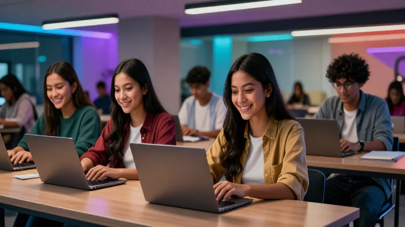 Estudiantes mexicanos son modernos y vibrantes