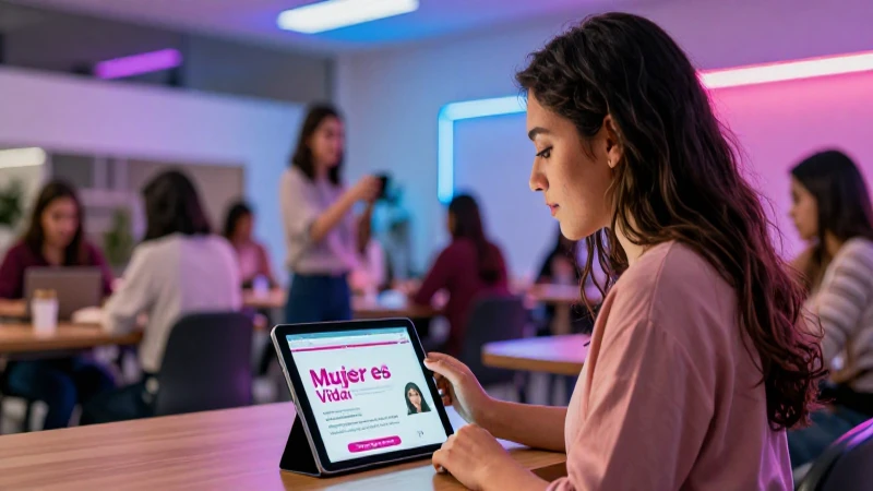 Mujer accede a oportunidad y progreso en programa