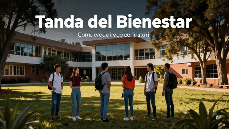 Regístrate en la Tanda del Bienestar