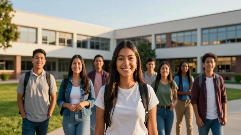 Estudiantes mexicanos celebran logros en campus moderno