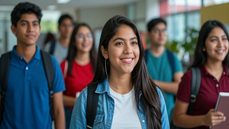 Estudiantes mexicanos exitosos y esperanzados