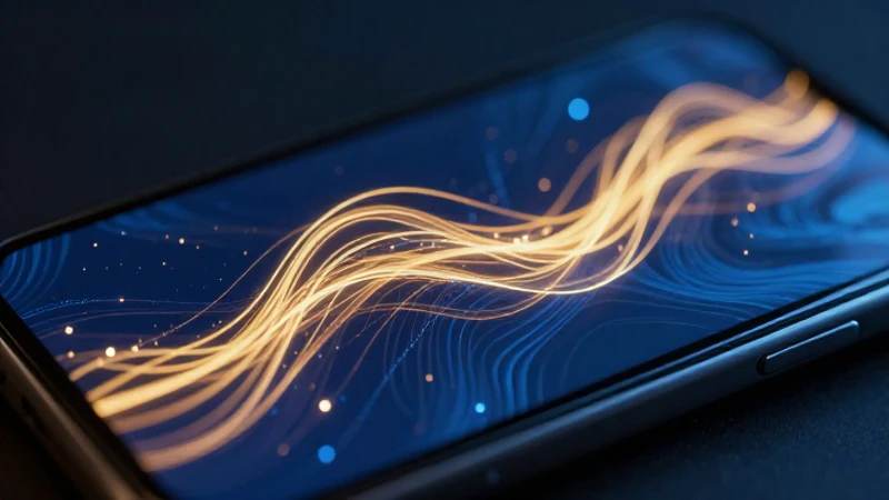 Tecnología financiera lujosa en pantalla dorada