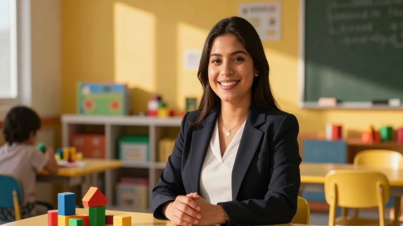 Requisitos para ser educadora infantil