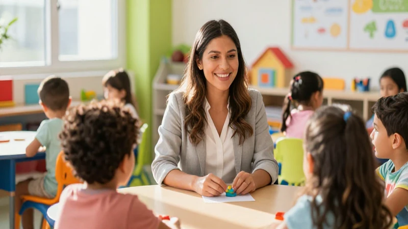 Requisitos para ser maestra de preescolar