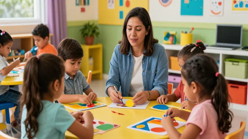 Requisitos para educadores en preescolar