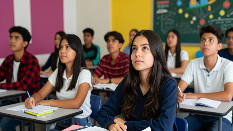 Estudiantes mexicanos motivados ante la oportunidad