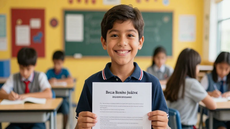 Requisitos beca Benito Juárez preescolar