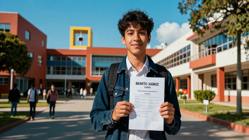 Requisitos y documentos de la beca Benito Juárez