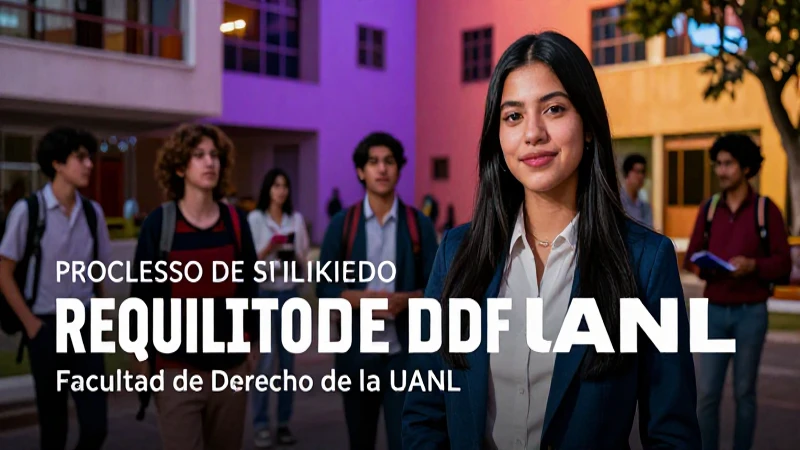 Requisitos para estudiar Derecho en UANL