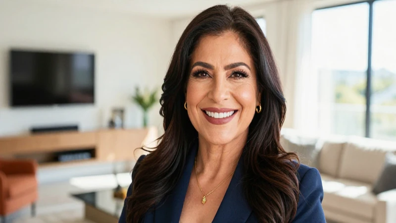 Retrato de impacto de profesional mexicano sonriente