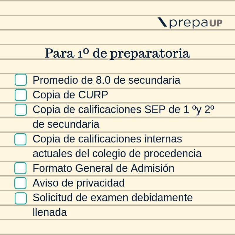 Requisitos de ingreso a la CCT Preparatoria 2: Todo lo que debes saber