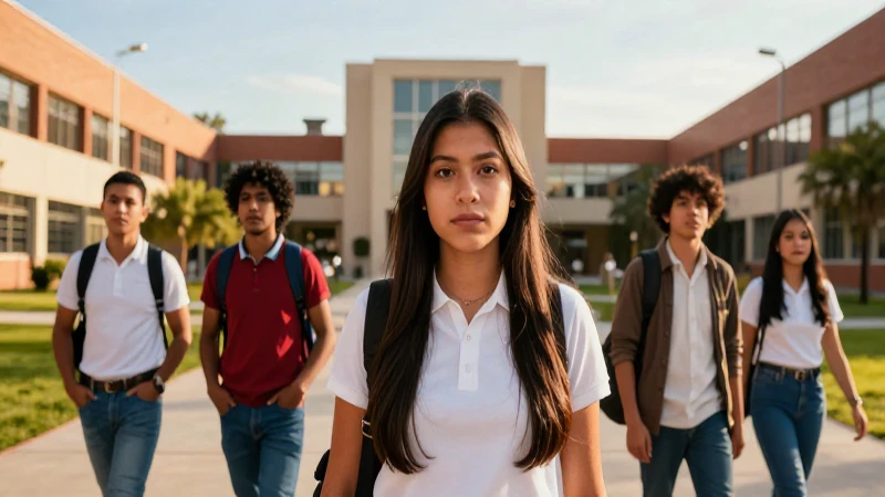Joven mexicana lista para el éxito académico