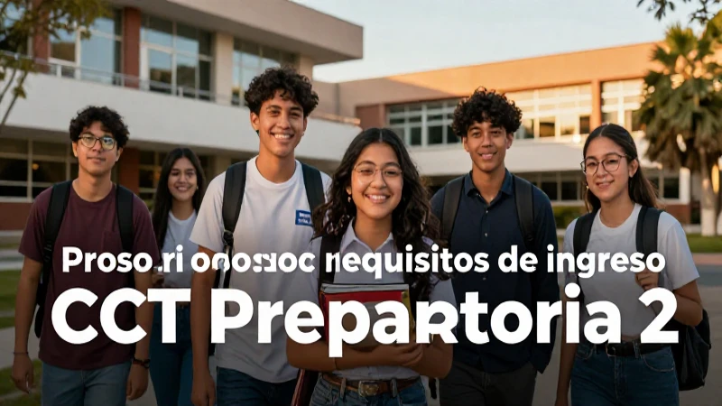 Requisitos de ingreso a CCT Preparatoria 2