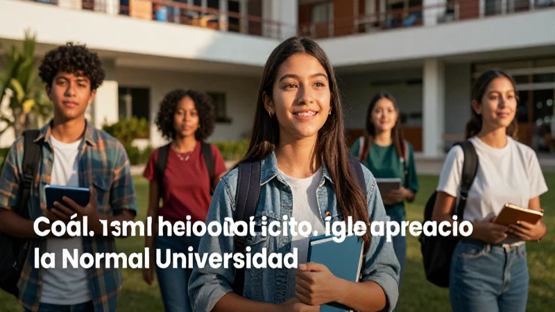Requisitos de ingreso a la Normal Universidad