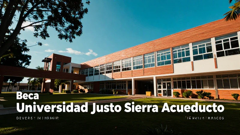 Becas y apoyo académico en Justo Sierra