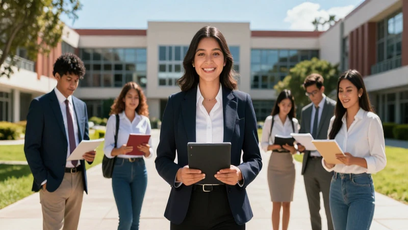 Estudiante mexicano triunfa en campus moderno