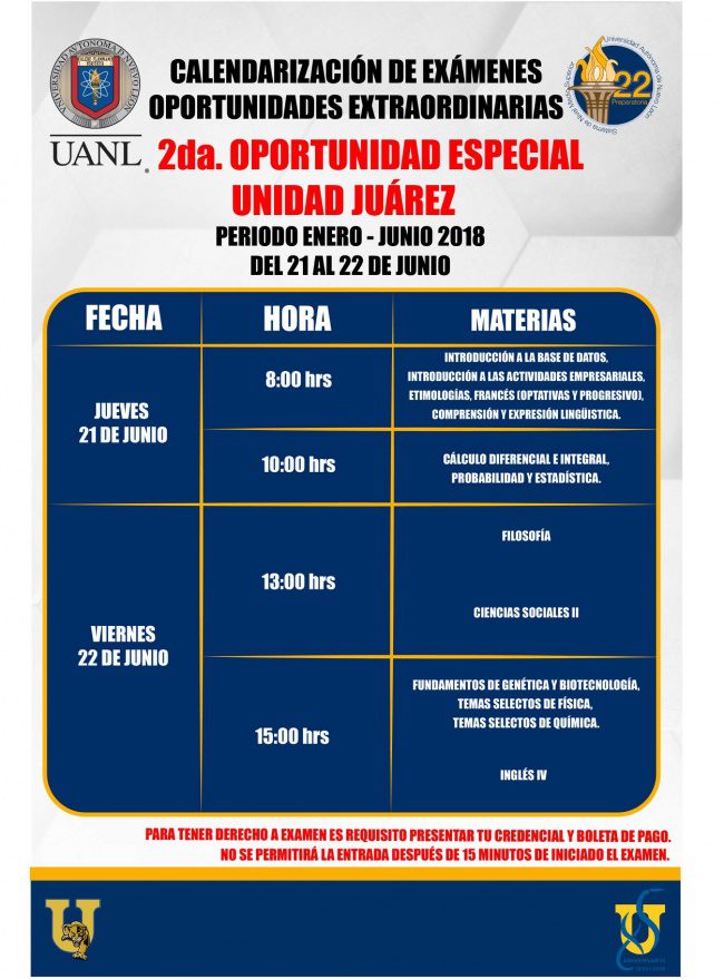 Requisitos de inscripción en Prepa 22 Juárez: información importante