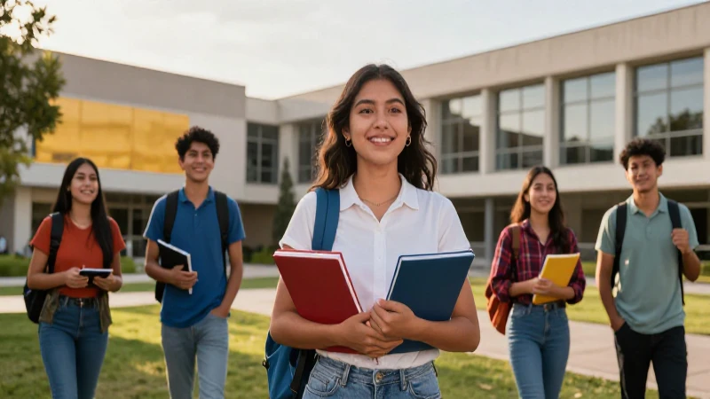 Estudiantes mexicanos inspirando el futuro del progreso