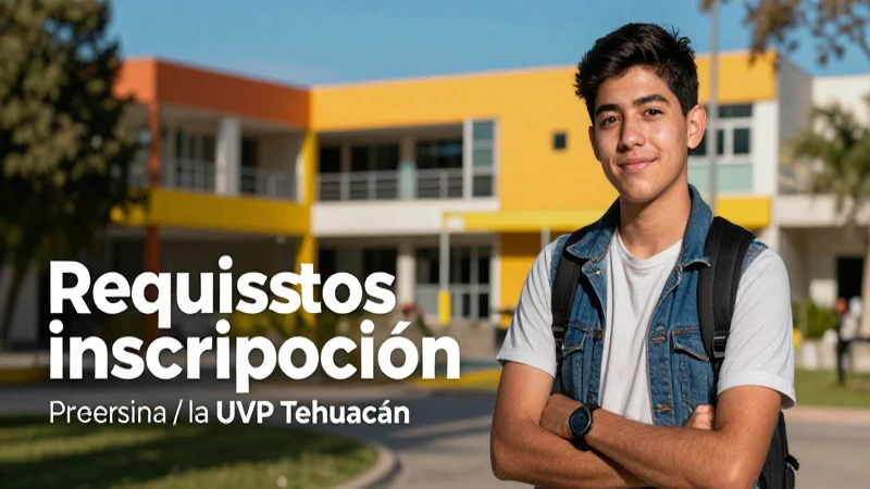 Requisitos de inscripción en la UVP Tehuacán