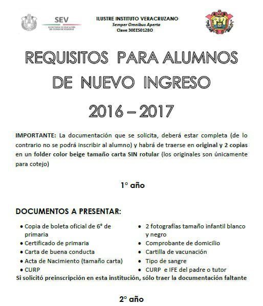 Requisitos de inscripción para la secundaria: todo lo que debes saber