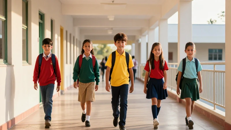 Estudiantes mexicanos brillan en su escuela moderna