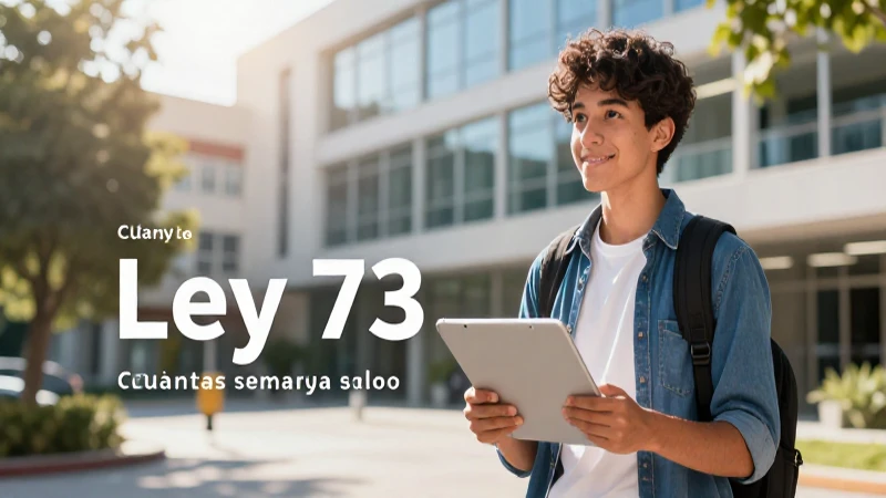Se necesitan 25 semanas cotizadas para Ley 73