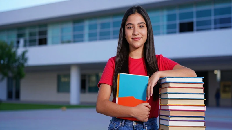 Estudiante mexicano confiado en campus universitario