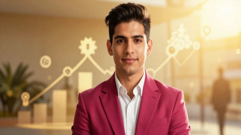Joven mexicano optimista con estilo y luz cálida
