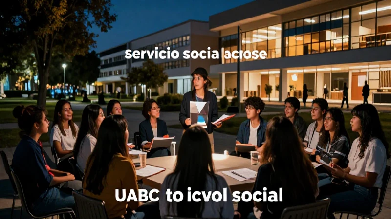 Requisitos de servicio social en UABC