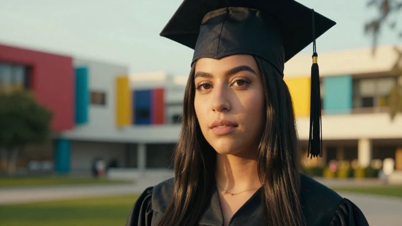 Retrato épico de graduado mexicano