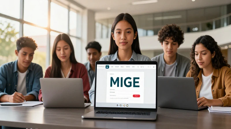 Guía de éxito educativo en la plataforma MIGE