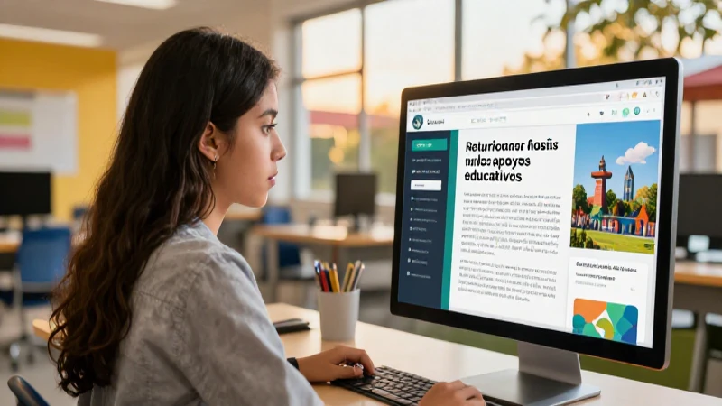 Requisitos para apoyos educativos