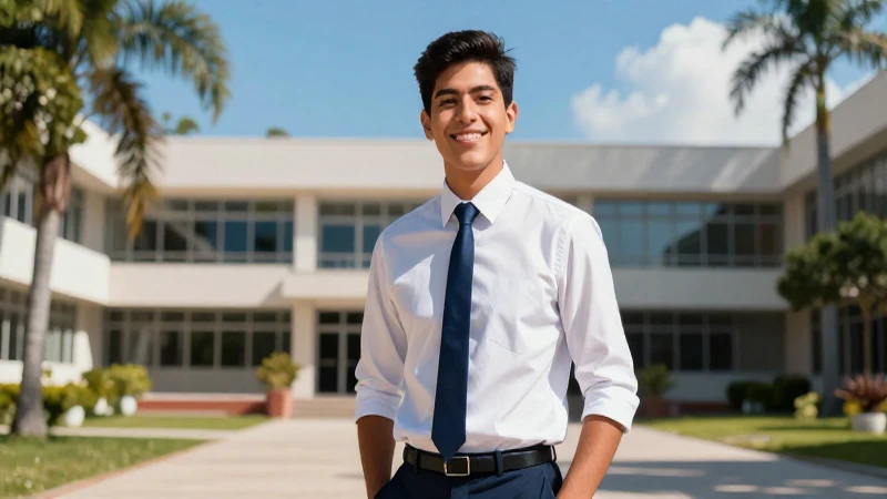Joven mexicano exitoso en campus