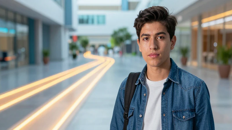 Estudiante mexicano en camino al éxito brillante
