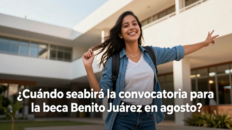 Beca Benito Juárez: fechas y requisitos