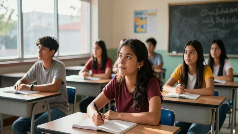 Estudiante mexicano inspira en aula moderna con luz